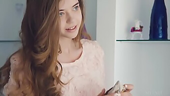 Metart'In Videosunda Kahverengi Gözlü Güzellik Kay J