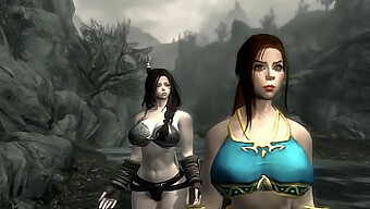 Permainan Hukuman Dan Kenikmatan: Jenna Dan Lacey Di Skyrim