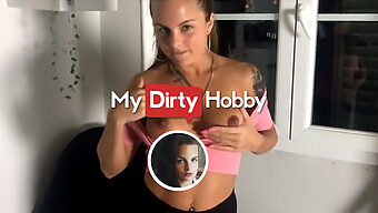 Kinky Arya Laroca Jazdí Na Kohútiku Svojho Suseda A Dostáva Výstrek - Mydirtyhobby