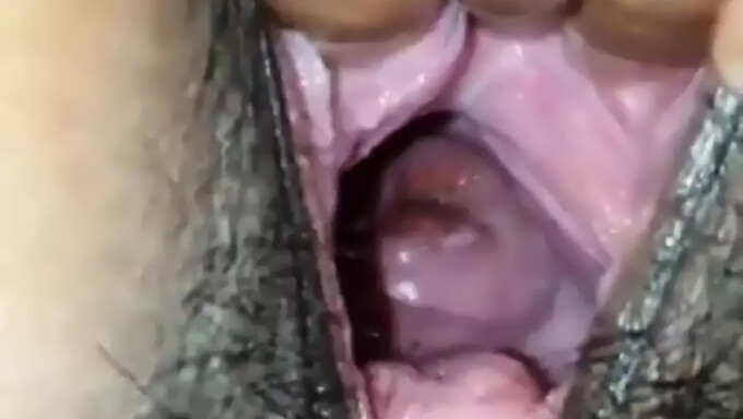 18-Year-Old Indian Girl'S Close-Up Pussy