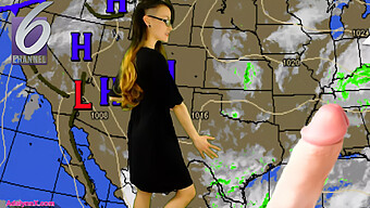 Fisting The Weather Lady: Adalynnx'S Amateur Squirt Session