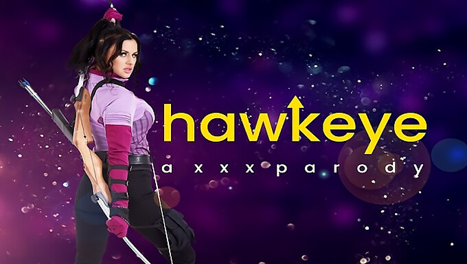 Fantasia De Realidade Virtual Da Gostosa Cosplay Hawkeye Kate Bishop