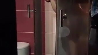 Pale Blonde Gets Pounded In The Bathroom