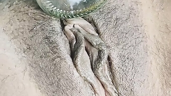 Close Up Of Pragati'S Big Clit Swallowing Cum In A Homemade Video