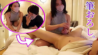 Japanese Virgin'S First Handjob Experience - Squirting And Reverse Cowgirl Position